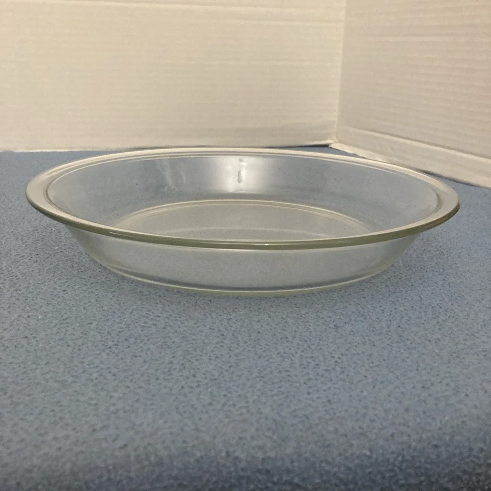 VTG PYREX #210 Clear Glass (Square Backstamp) 25 cm (11